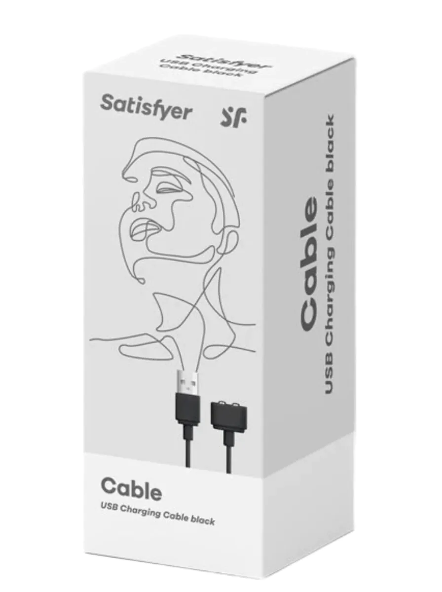Satisfyer USB Charging Cable Black
