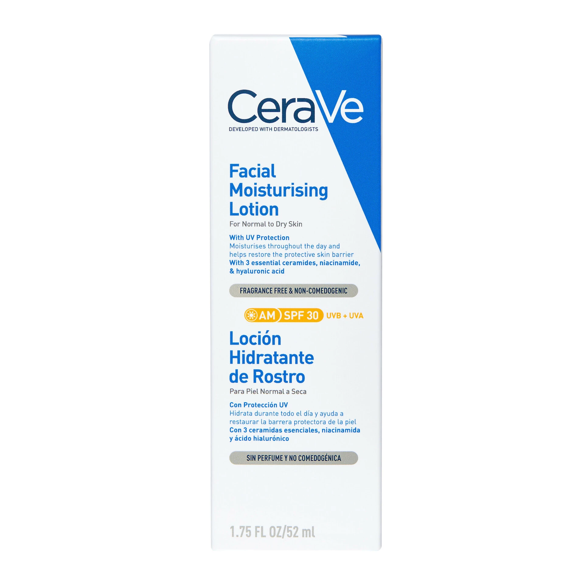 Hidratáló arcápoló SPF30 AM 52 ml - CeraVe