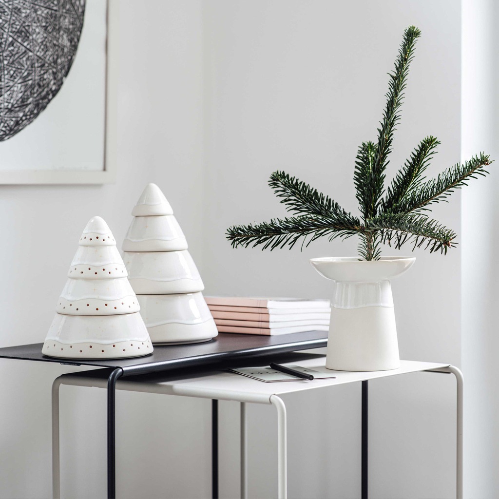 Porte-bougie chauffe-plat « Winter Glow Tree » de Villeroy & Boch – 1 pièce