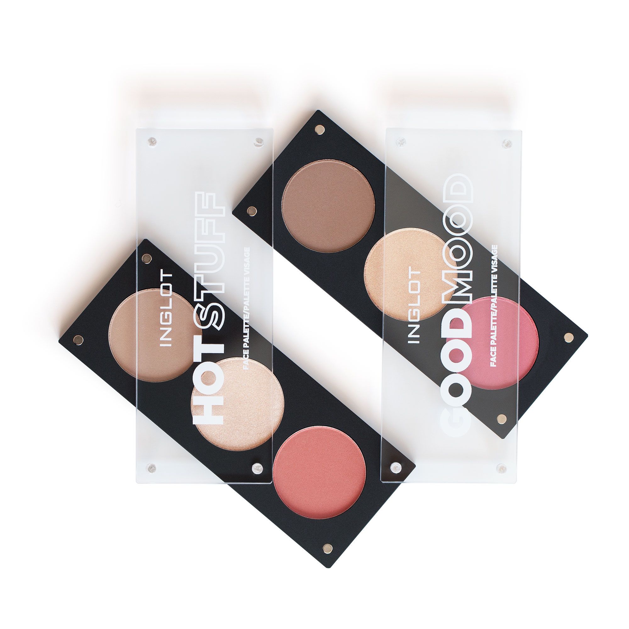 Paleta na tvár Luxusné kompaktné a sypké púdre