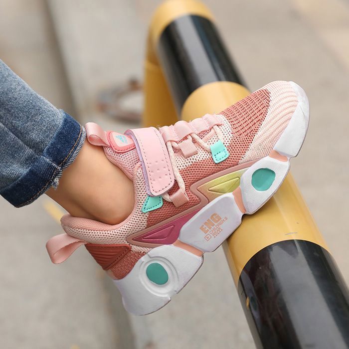 Zapatillas deportivas y de ocio para niñas - FUNMOON - Rosa - Calzado cálido e informal - Niña