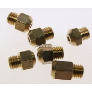 NATURAL GAS INJECTOR SET (X6) FOR FAR COOKER