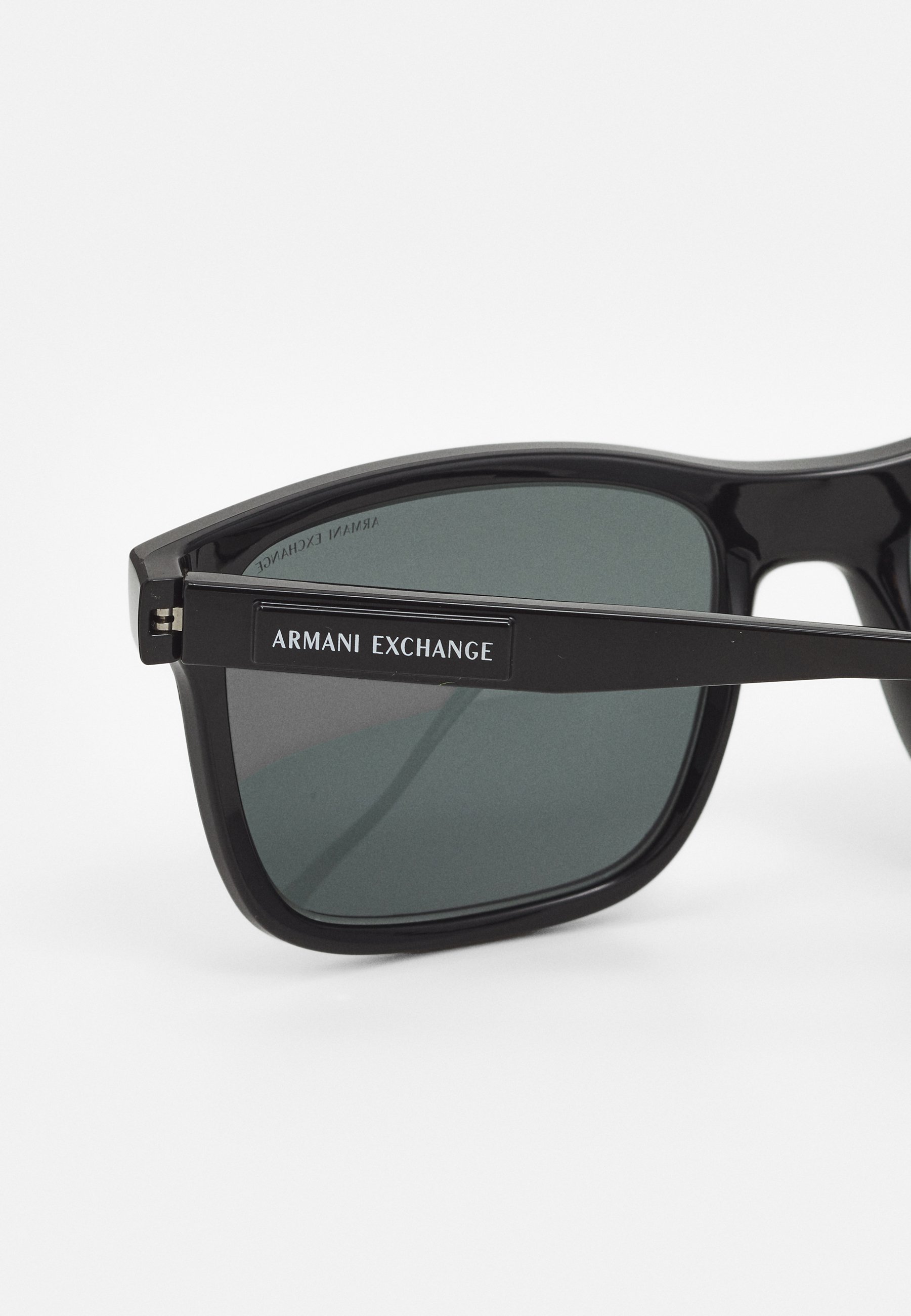 Armani Exchange Sonnenbrille – glänzend schwarz/dunkelgrau