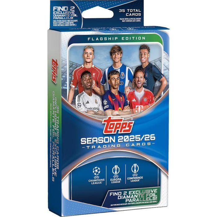 Cajas de refuerzo - Caja colgante | Topps | Competiciones europeas de la UEFA 2026