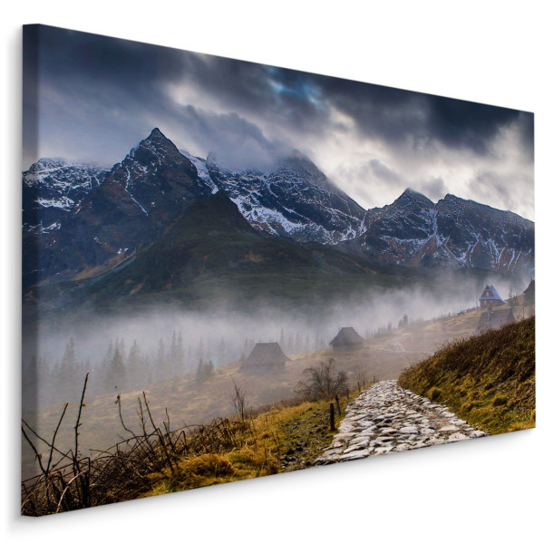 Obraz Krajobraz Górski We Mgle 3D 30x20cm