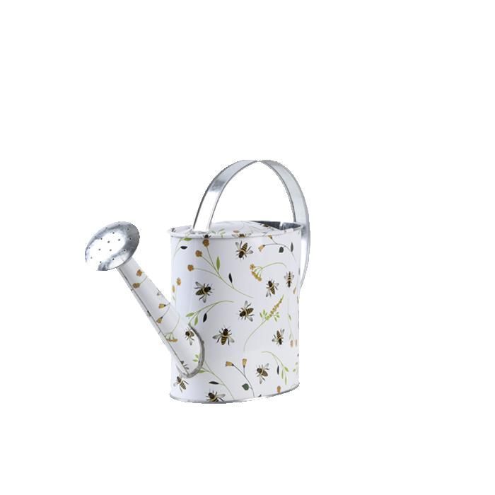 Arrosoir avec motif abeille 1.95L - L 32,2 x P 11,3 x H 23 cm - Acier galvanisé