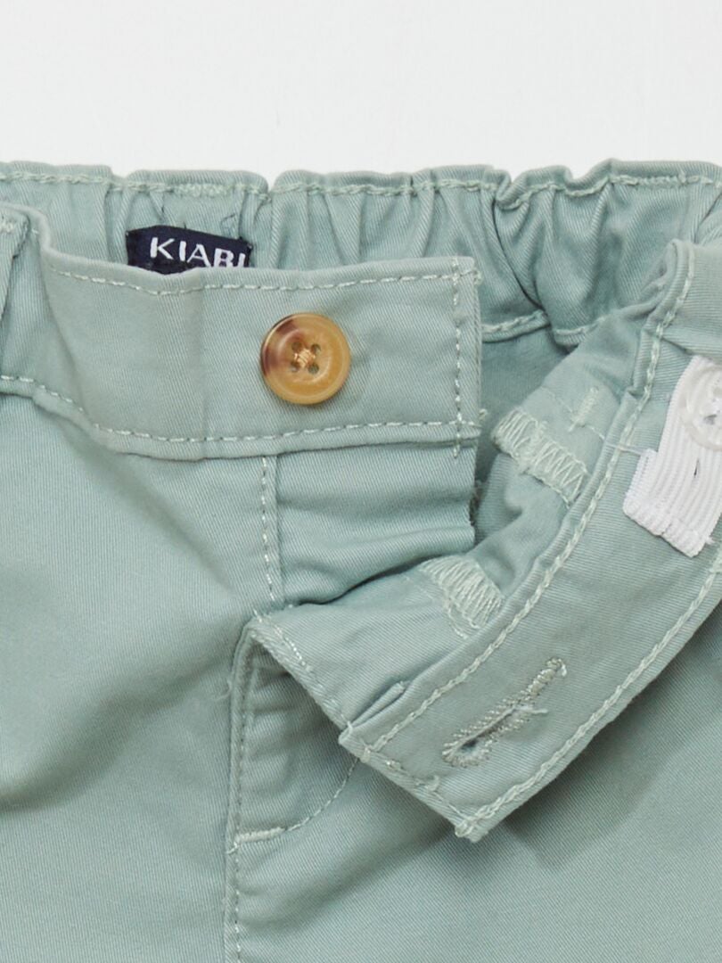 Effen chino's - GROEN