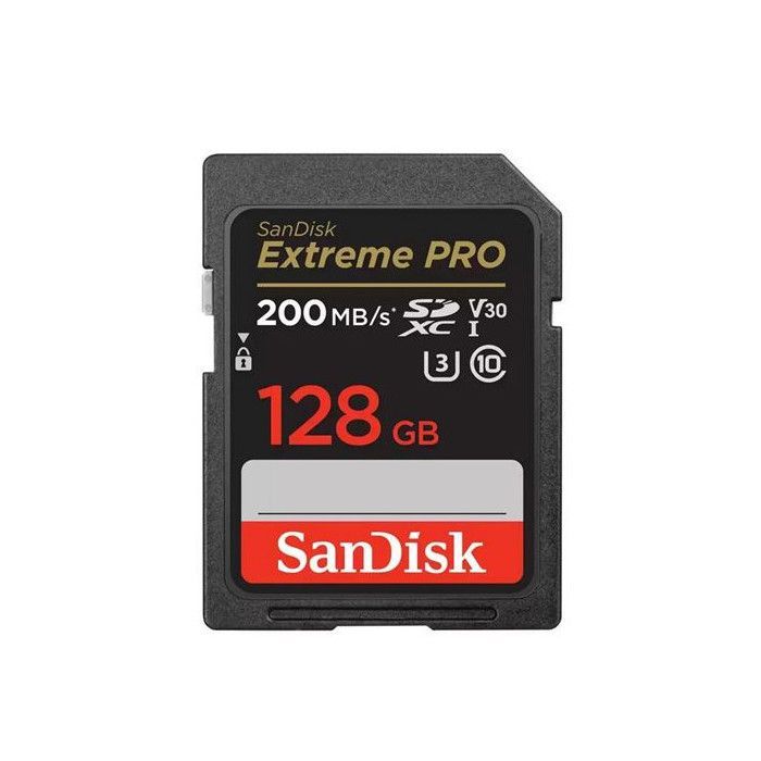 SanDisk Extreme Pro SDXC UHS-I U3 Class10 128GB Memory Card