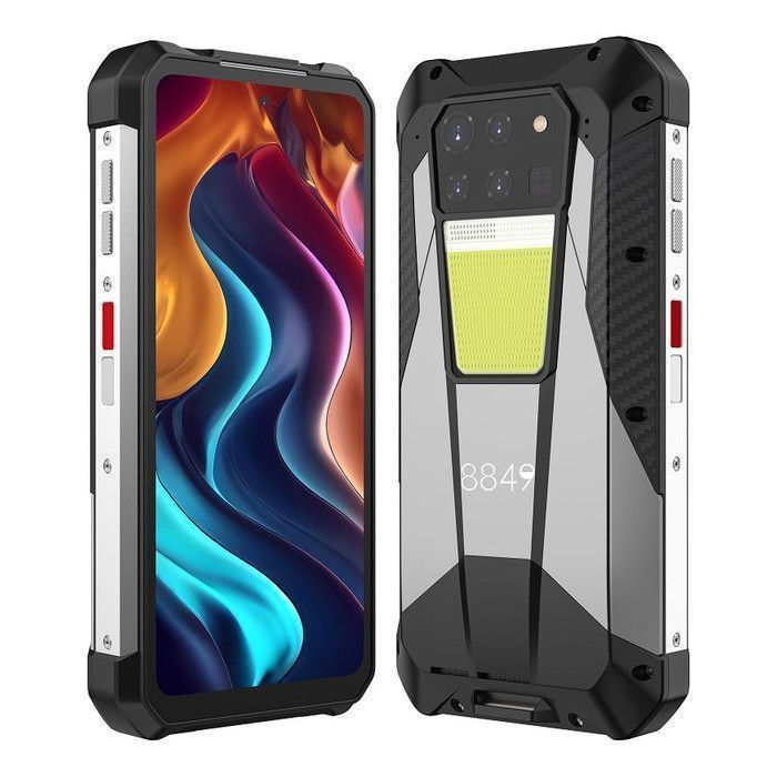 TANK 3 Rugged 5G Smartphone - 8849 Unihertz Tank-3 - No Distance Measurement + 23800mAh Battery + Camping Light - 16GB/512GB - IP68
