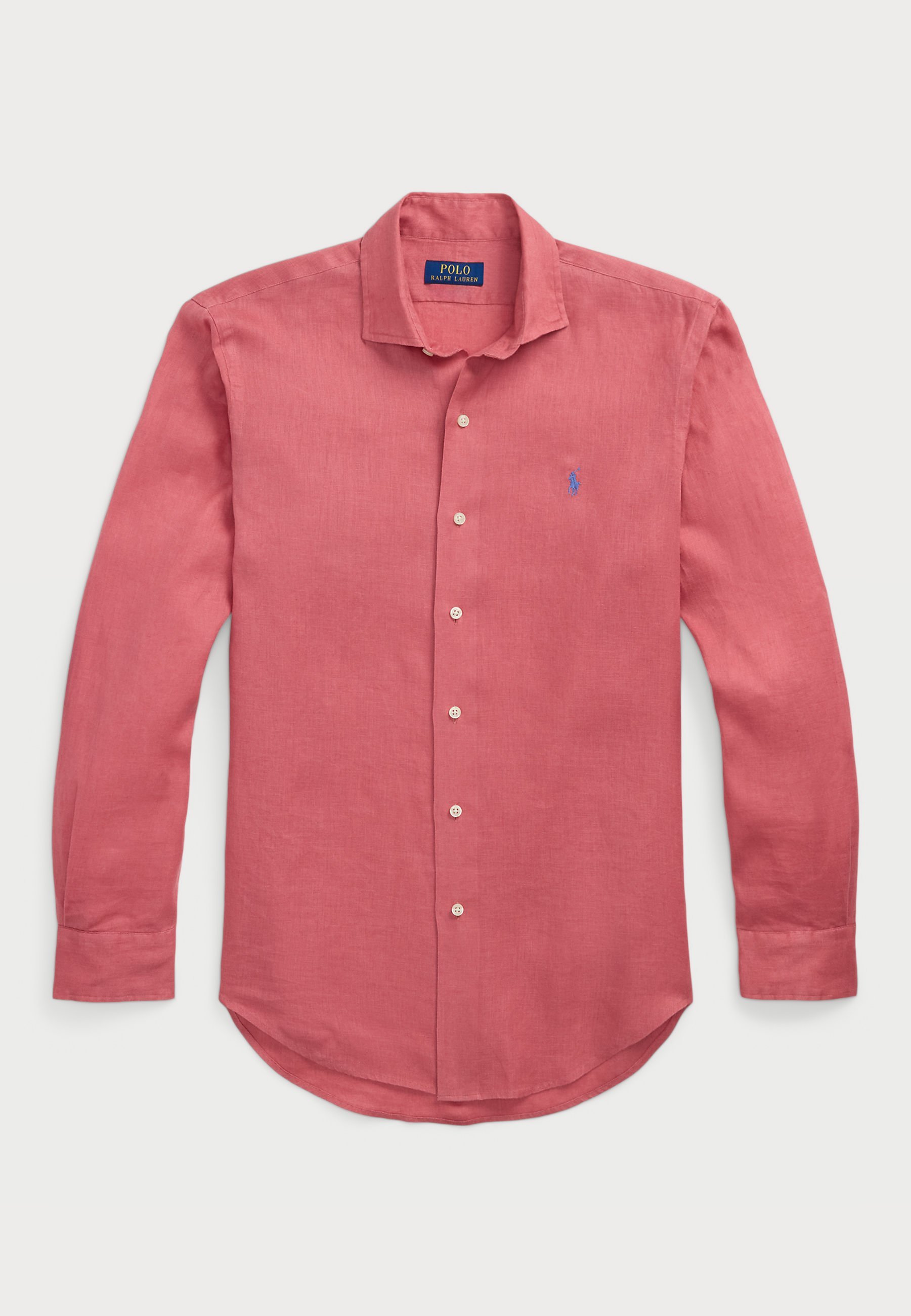 Chemise en lin coupe ajustée Polo Ralph Lauren - Couleur baie des Adirondacks