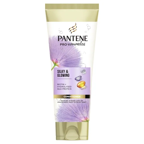 Pantene Silky&Glowing hajbalzsam biotinnal, 275ml