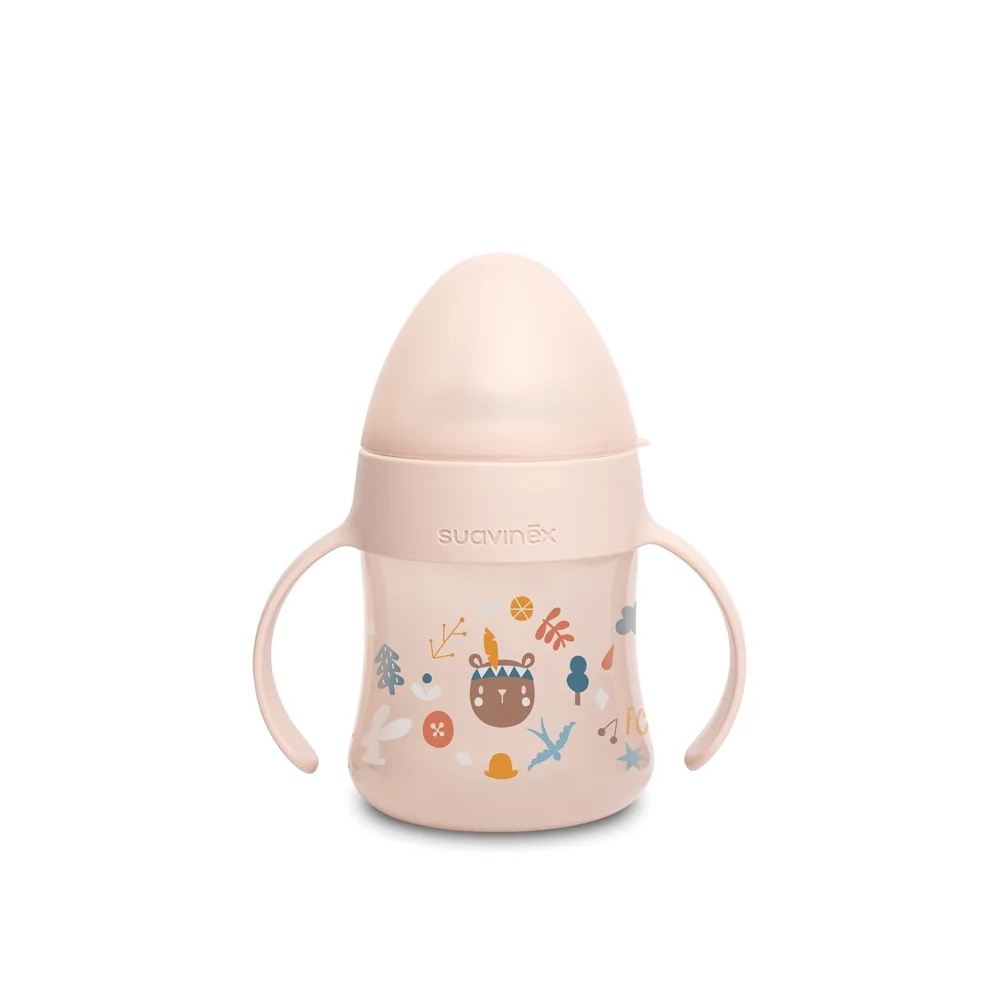 SUAVINEX Μπιμπερό Suavinex Frist 150ml + 4 μηνών ροζ