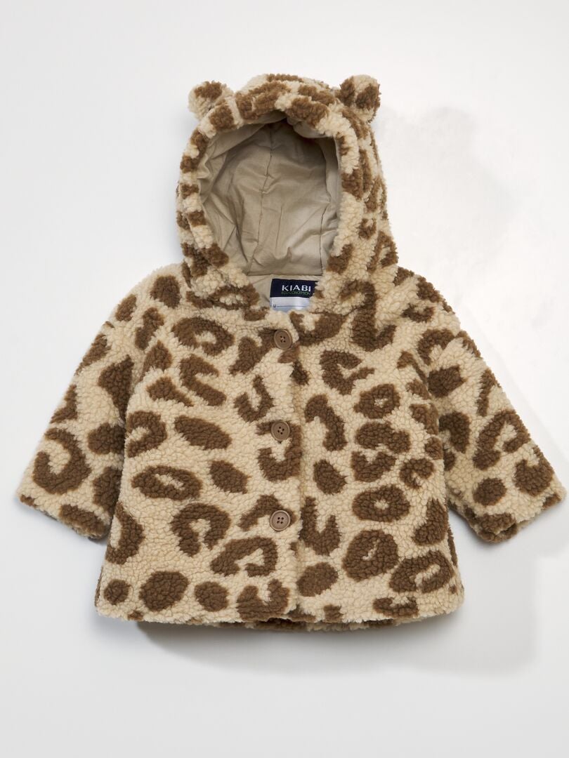 Casaco Sherpa - MARROM