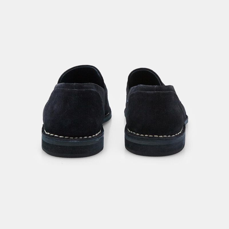 BATA herenloafers van suède