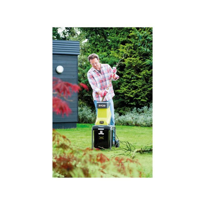[SIN USAR] Trituradora de jardín RYOBI - RSH2545B - 2500W