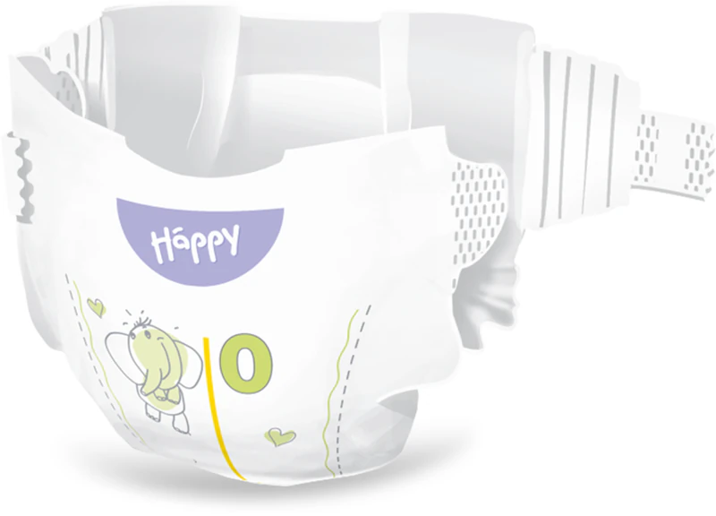 Fraldas descartáveis BELLA Baby Happy Soft&Delicate