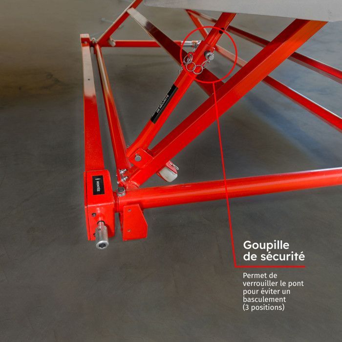 Puente basculante de 1,5 toneladas – elevador móvil para coches