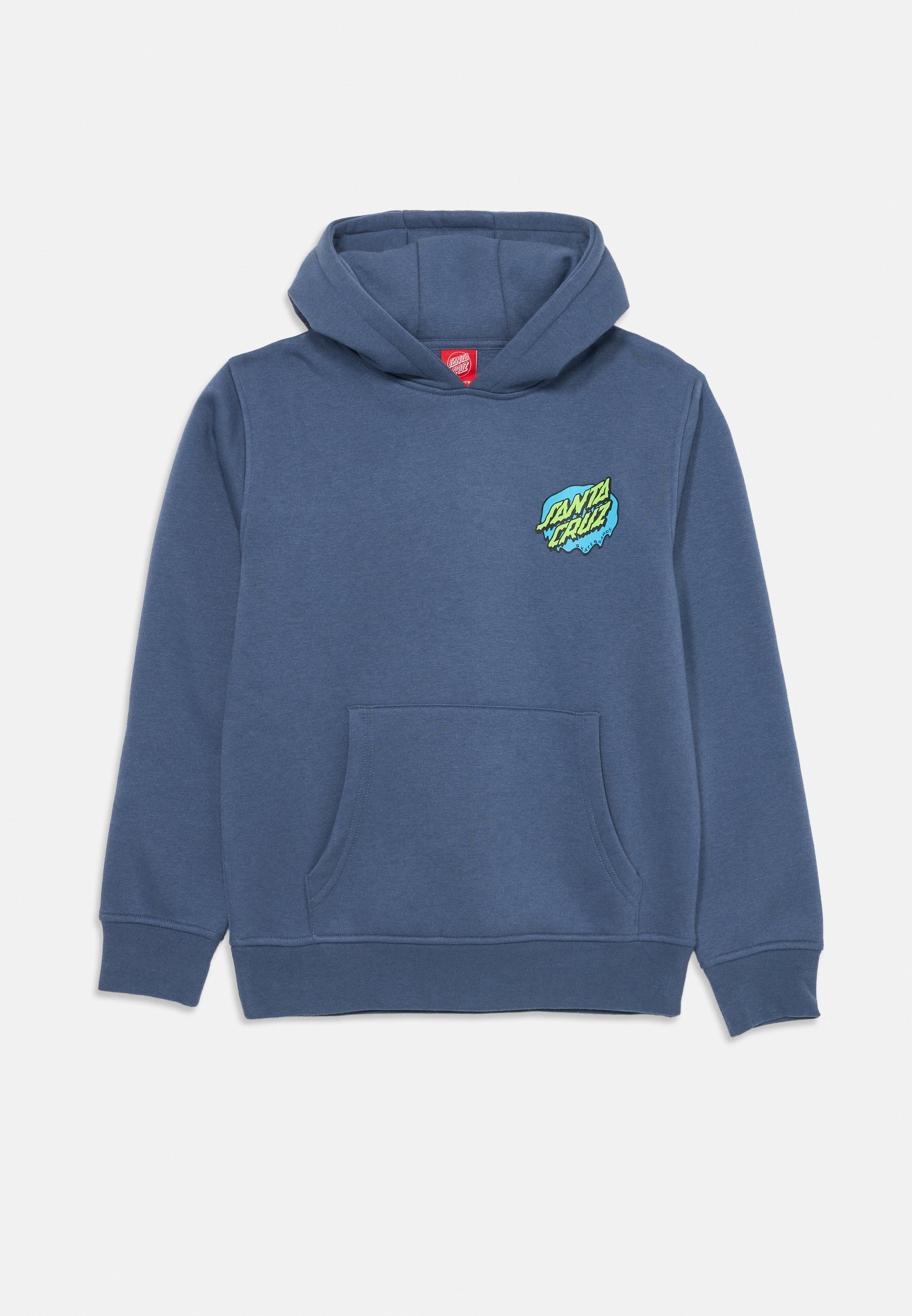 Santa Cruz YOUTH SLIME DOT HOOD UNISEX - Sweatshirt - heritage blue