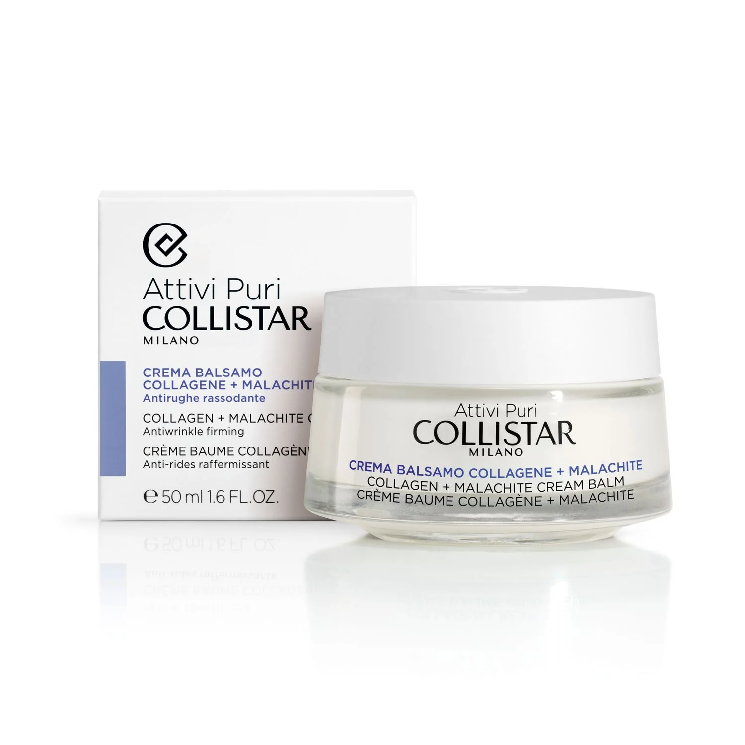 Attivi Puri Crema Balsamo Collagene + Malachite - Tratt.viso 24 ore antirughe