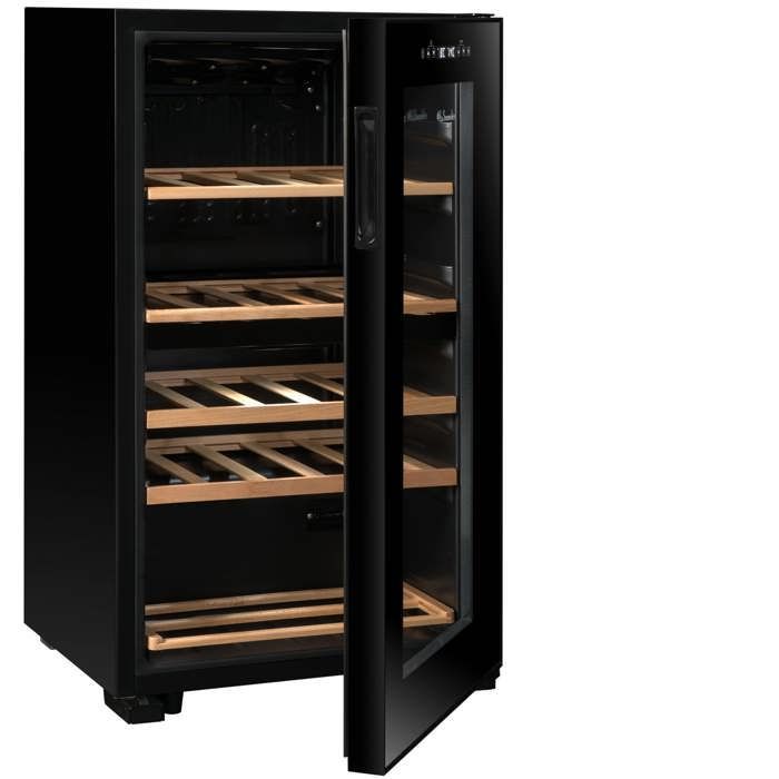 LA SOMMELIERE SLS32DZBLACK Wine Cellar - 32 Bottles - 4 Shelves - Energy Class G