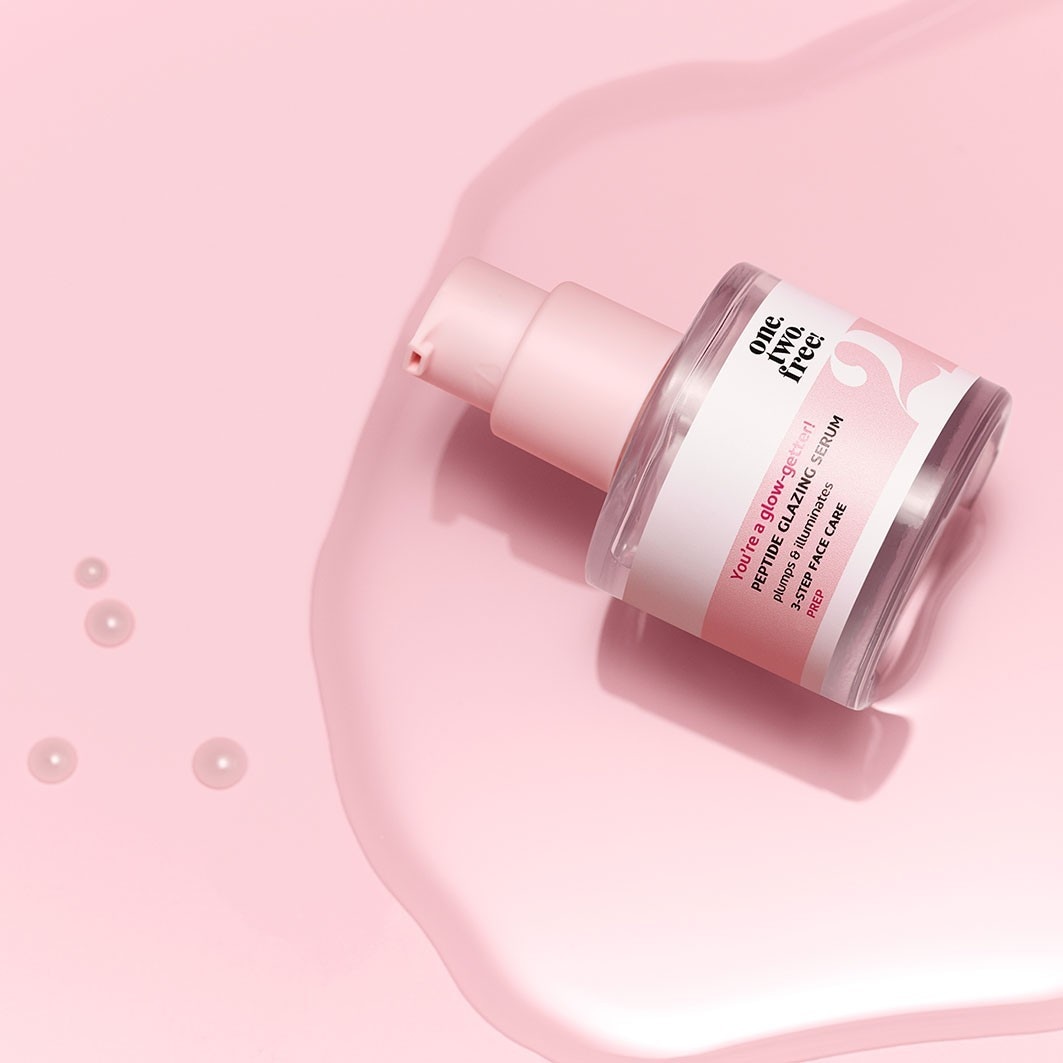 one.two.free! Sérum Iluminador com Peptídeos Glowserum – 30 ml