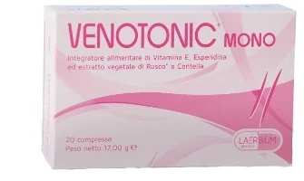 Venotonic Mono Supplement 20 tabletten voor microcirculatie en welzijn