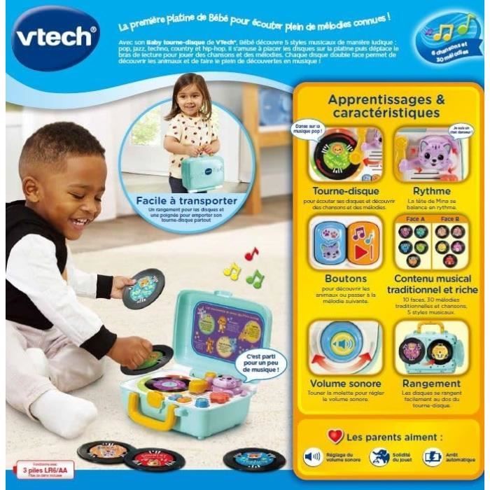 GIRADISCHI VTECH PER BAMBINI