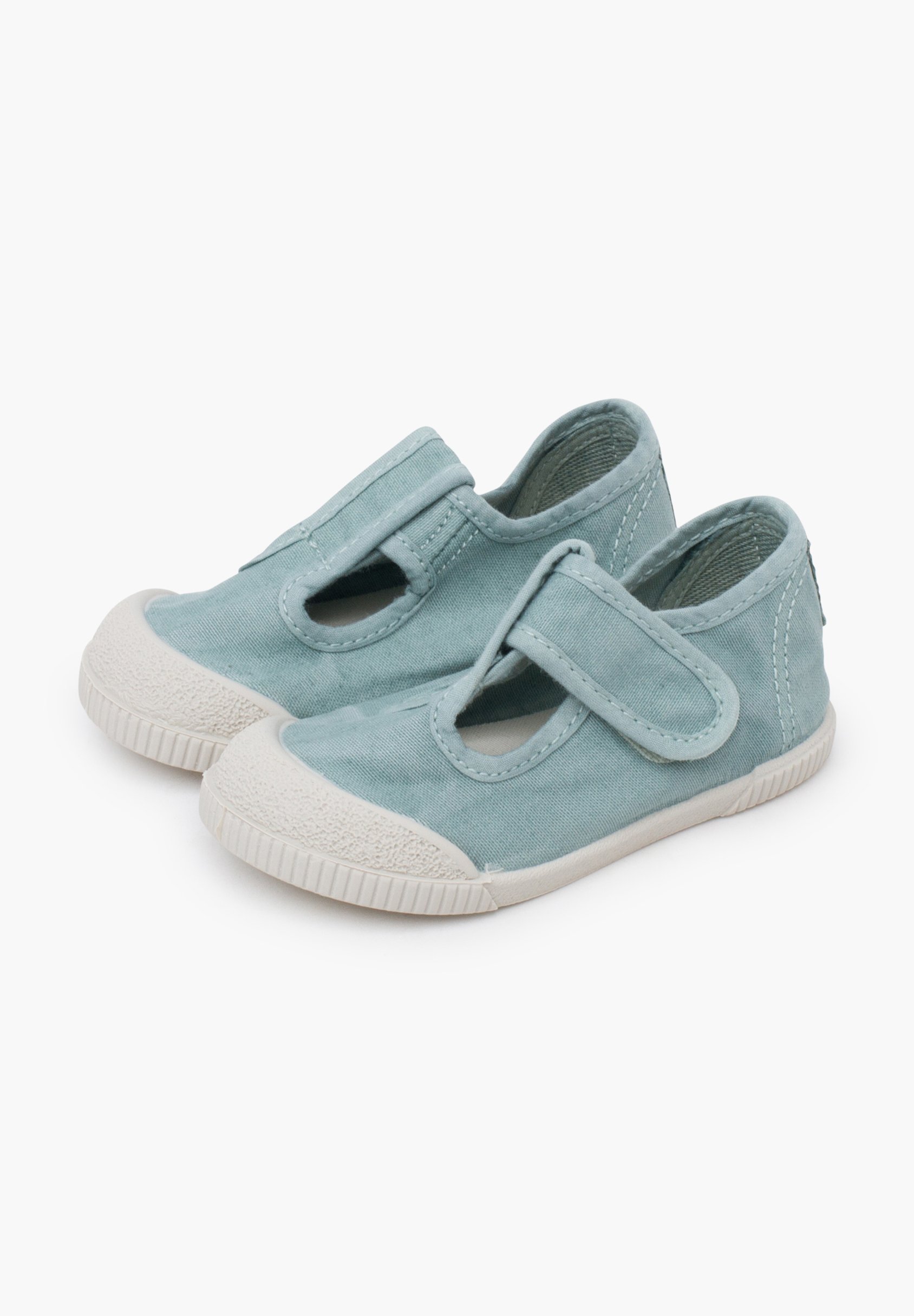 Pisamonas PEPITOS PUNTERA BAREFOOT LAVADA - Babyschuhe - Aquamarin