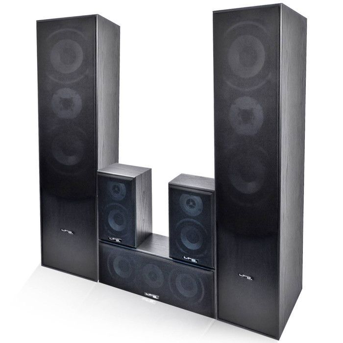 LTC E1004 5-Speaker Black HiFi/Home Cinema Set 850W