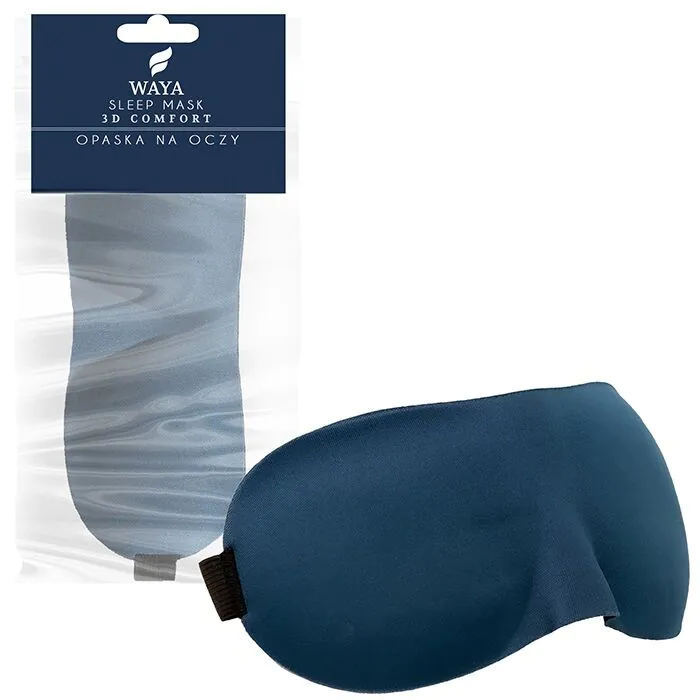 Waya Opaska na oczy 3D Comfort Blue