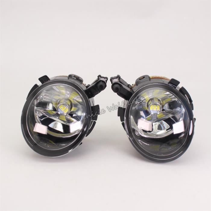2 faros antiniebla LED - Faros antiniebla delanteros LED para Seat Ibiza Mk4 6j 2009 2010 2011 2012, 2 piezas, Pha