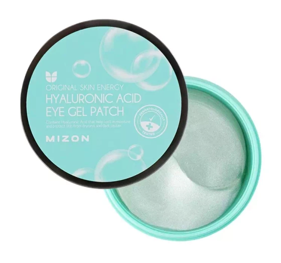 MIZON HYALURONIC ACID EYE GEL PATCH HYDROŻELOWE PŁATKI POD OCZY Z HIALURONEM 60SZT