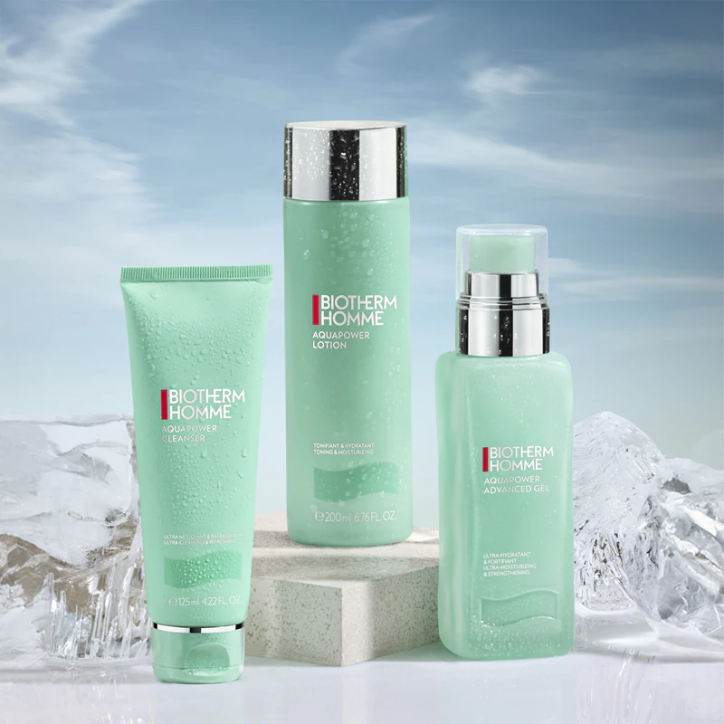 Biotherm Homme Aquapower Advanced Gel Feuchtigkeitsgel für normale und Mischhaut