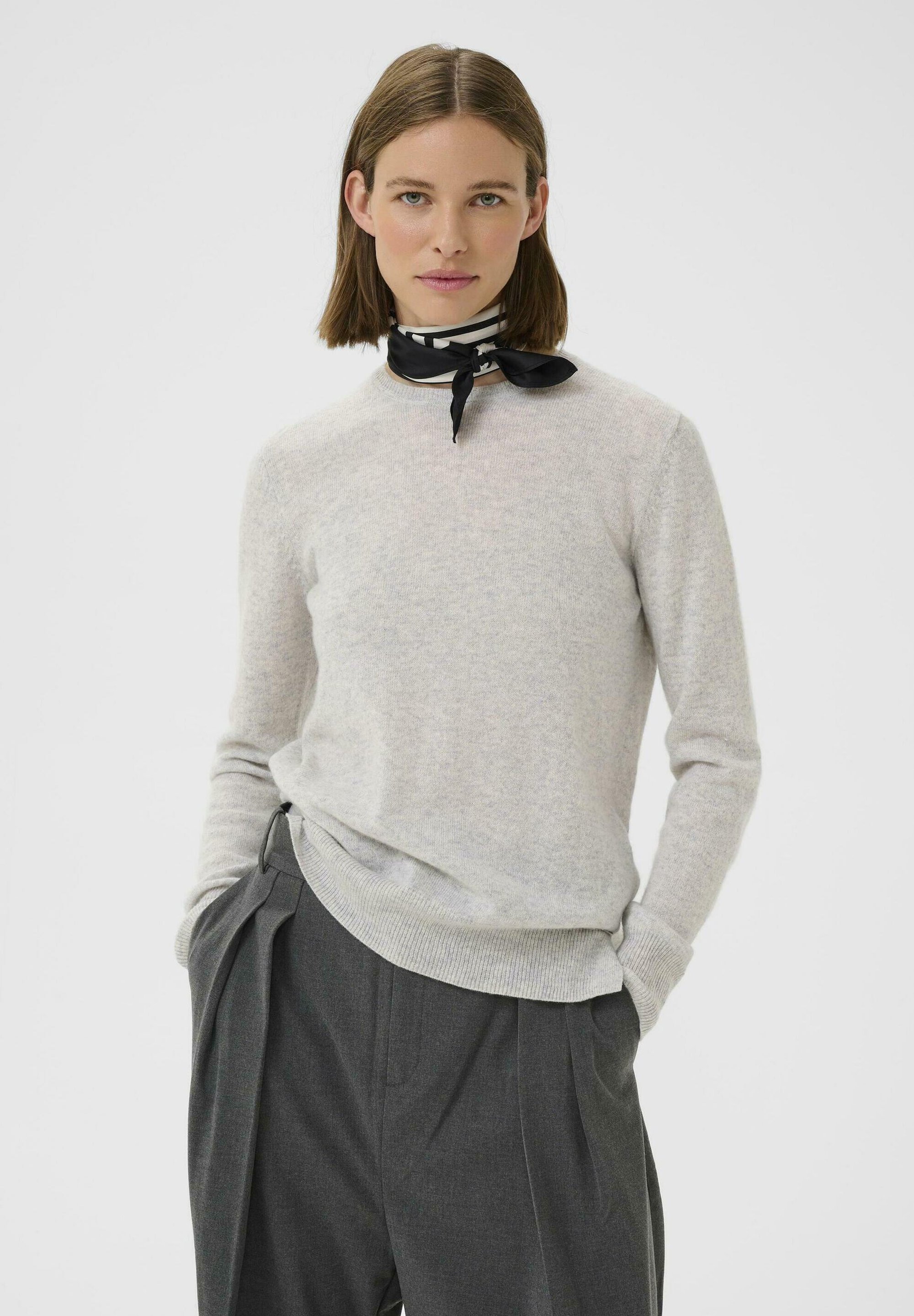 InWear RAFIQ REFINED - Foulard - black whisper white
