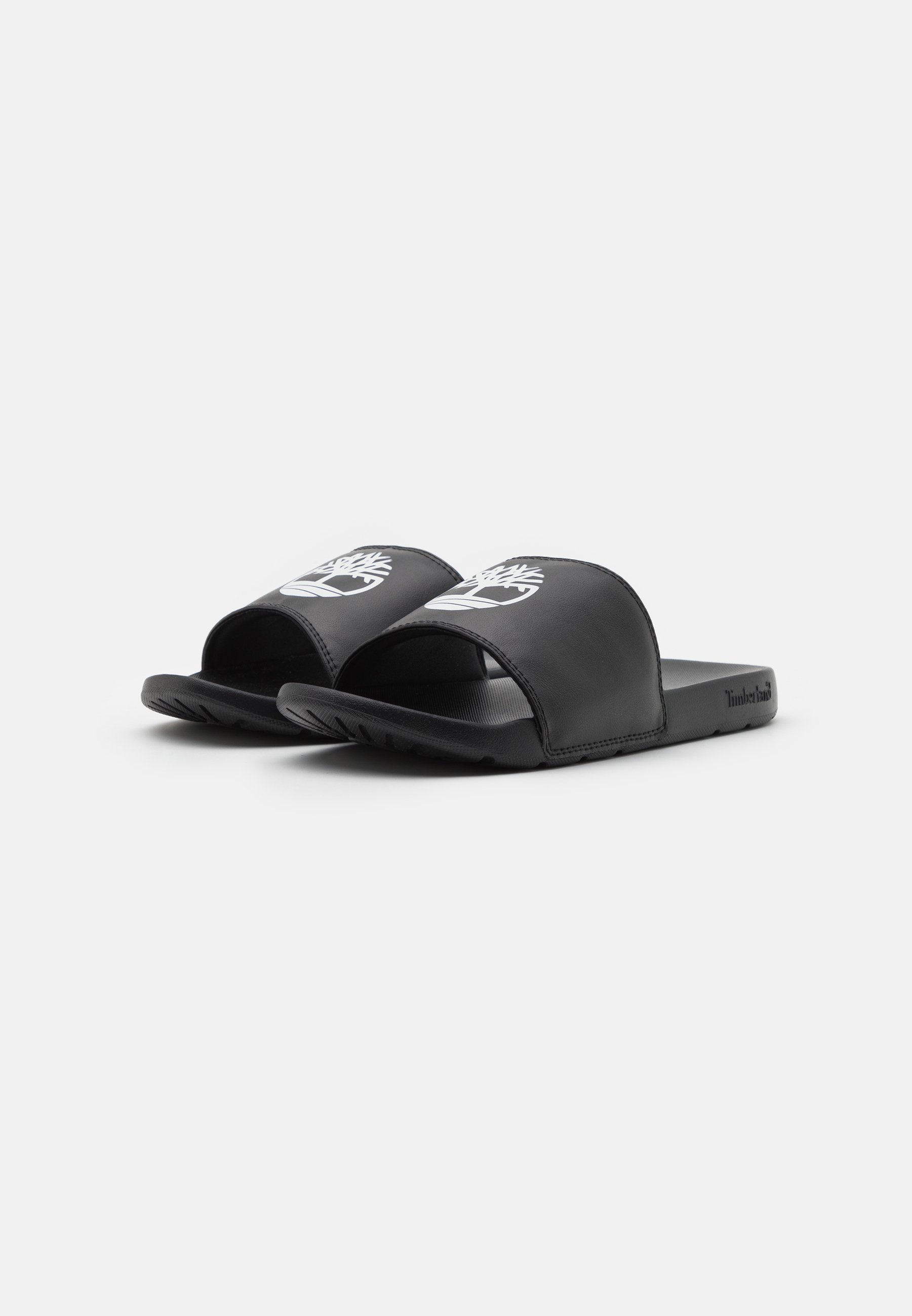 Timberland PLAYA SPORTS SLIDE - Muiltjes - zwart/wit