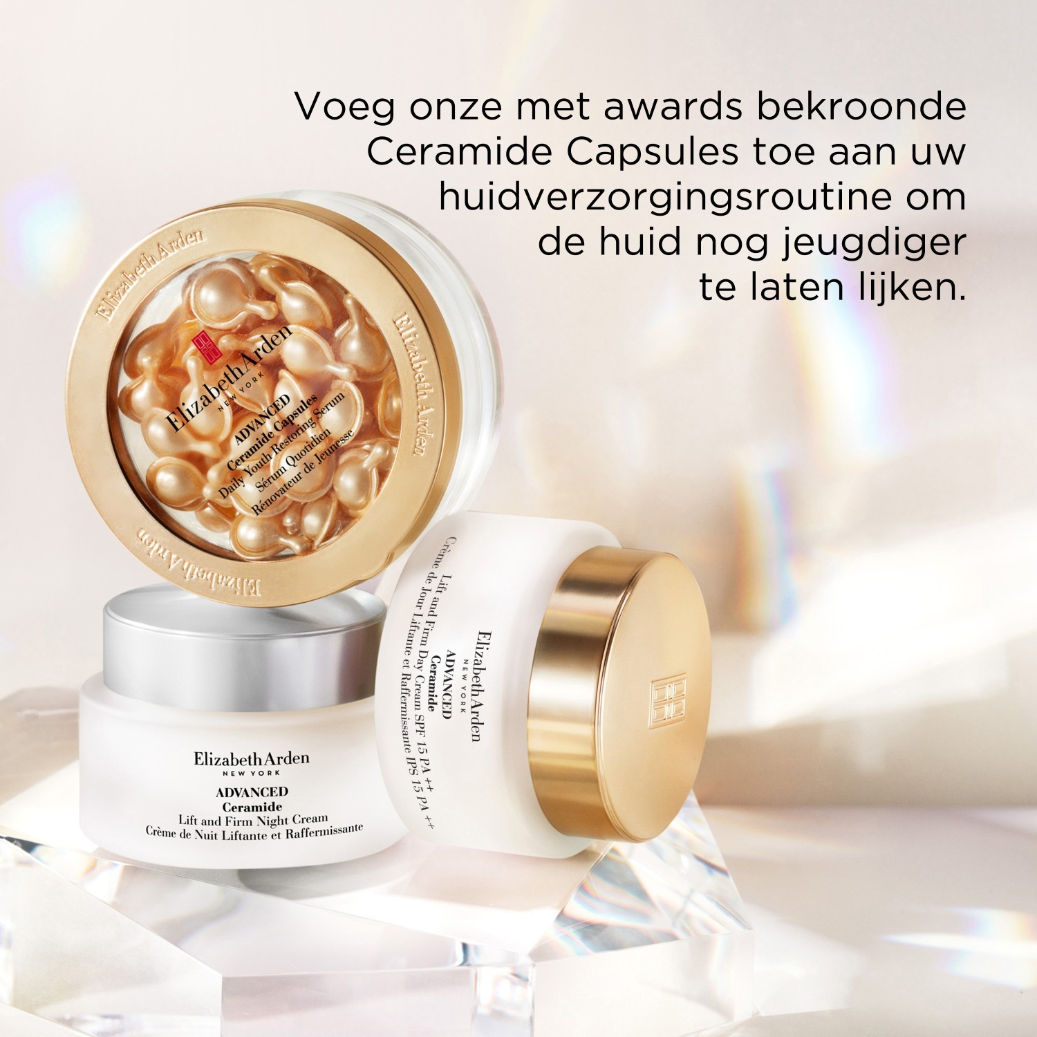 Elizabeth Arden Ceramide Lift & Firm dienas krēms SPF 15 PA++ - 50 ml