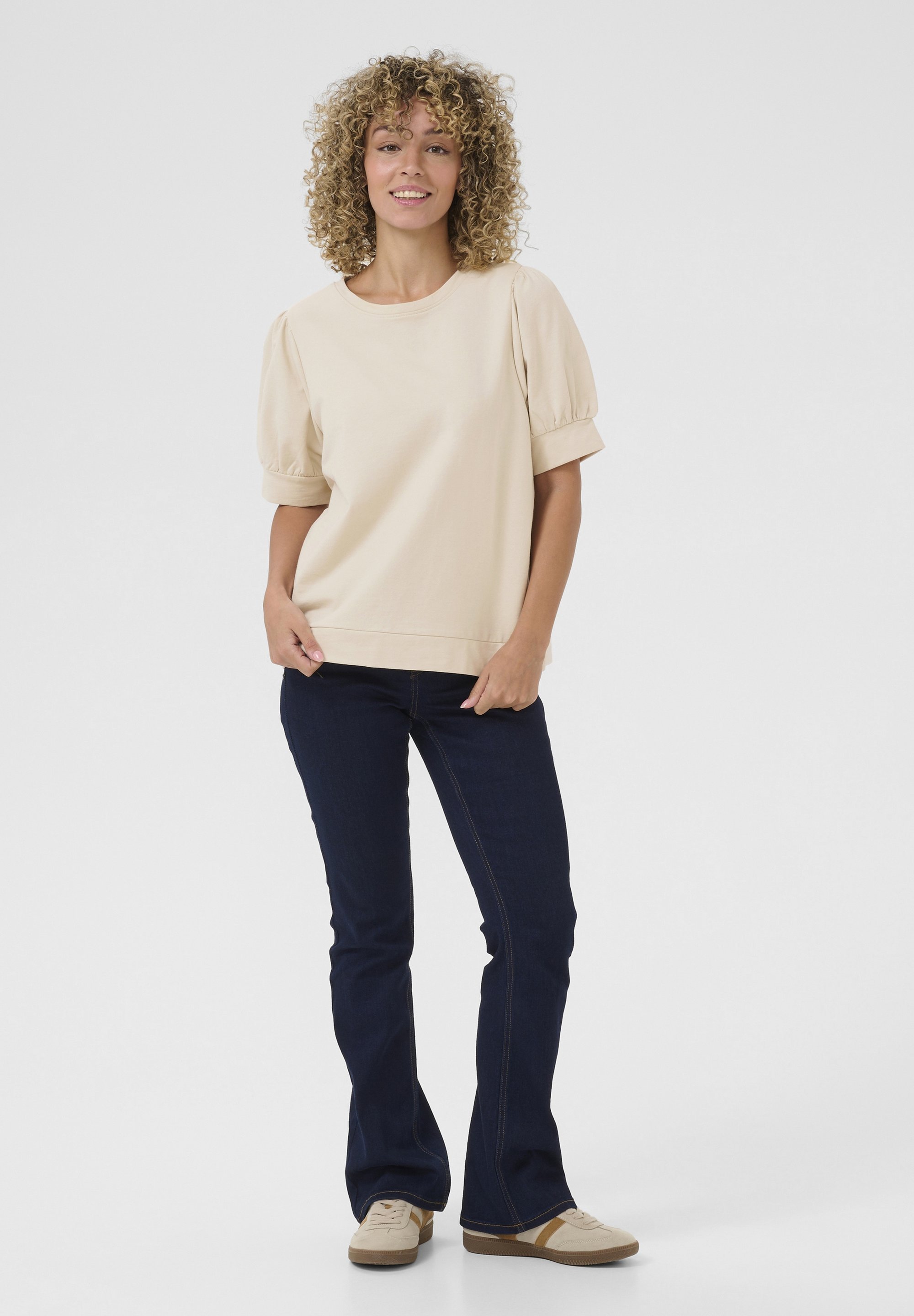 Love Copenhagen AYA - Basic T-shirt - havermoutkleur