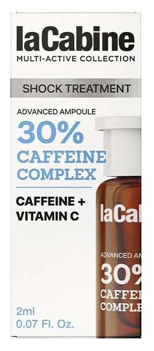 Uzlabotā ampula ar 30% kofeīna kompleksu un C vitamīnu Serumi