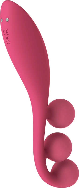 Vibrador Satisfyer Tri Ball 1 com estimulador clitoriano