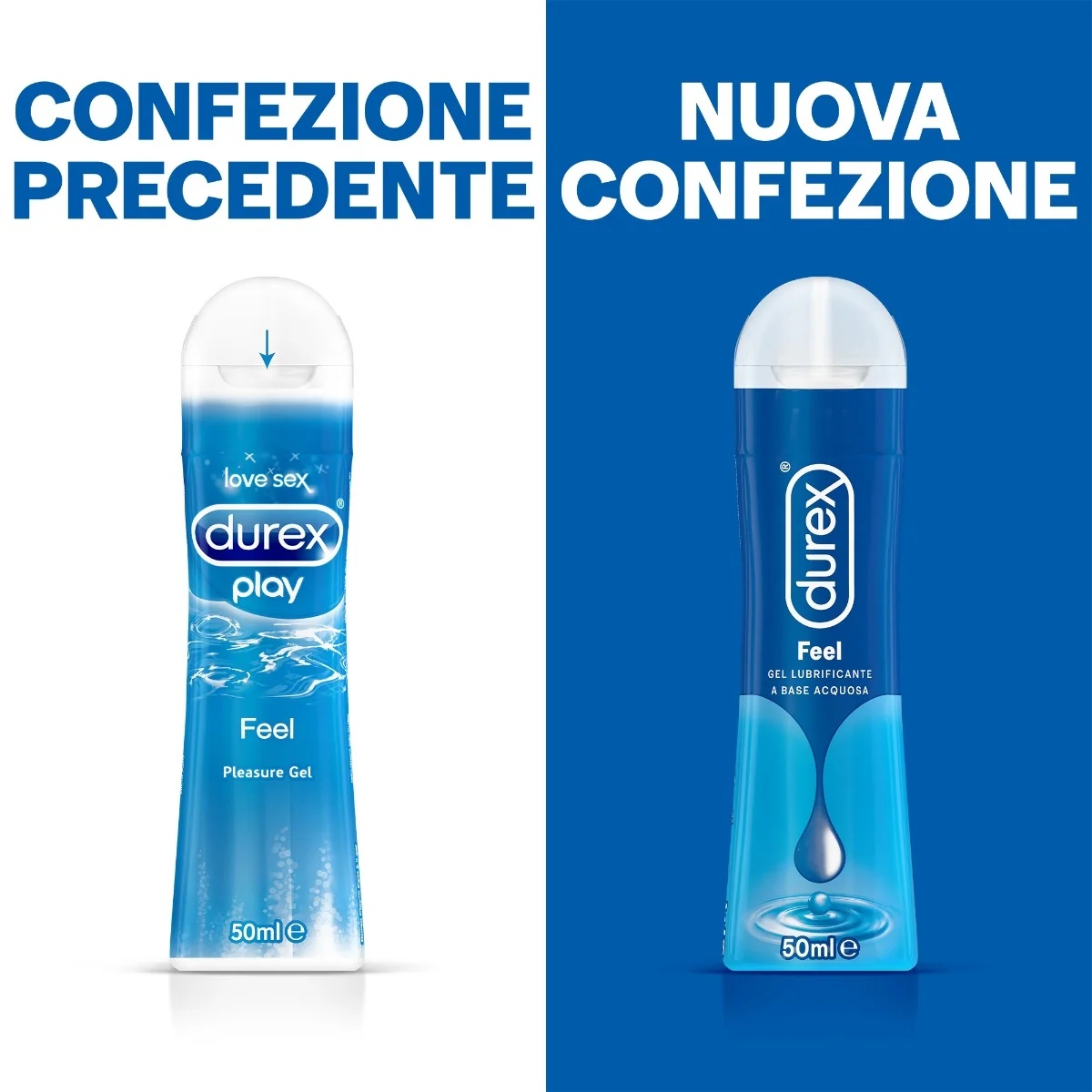DUREX Durex Feel glijmiddel 50 ml tegen vaginale droogheid