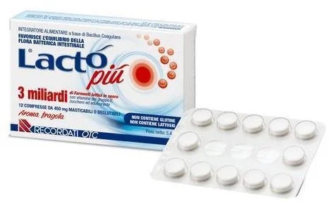 LACTÒ Lacto Piu 3 miljard 12 tabletten