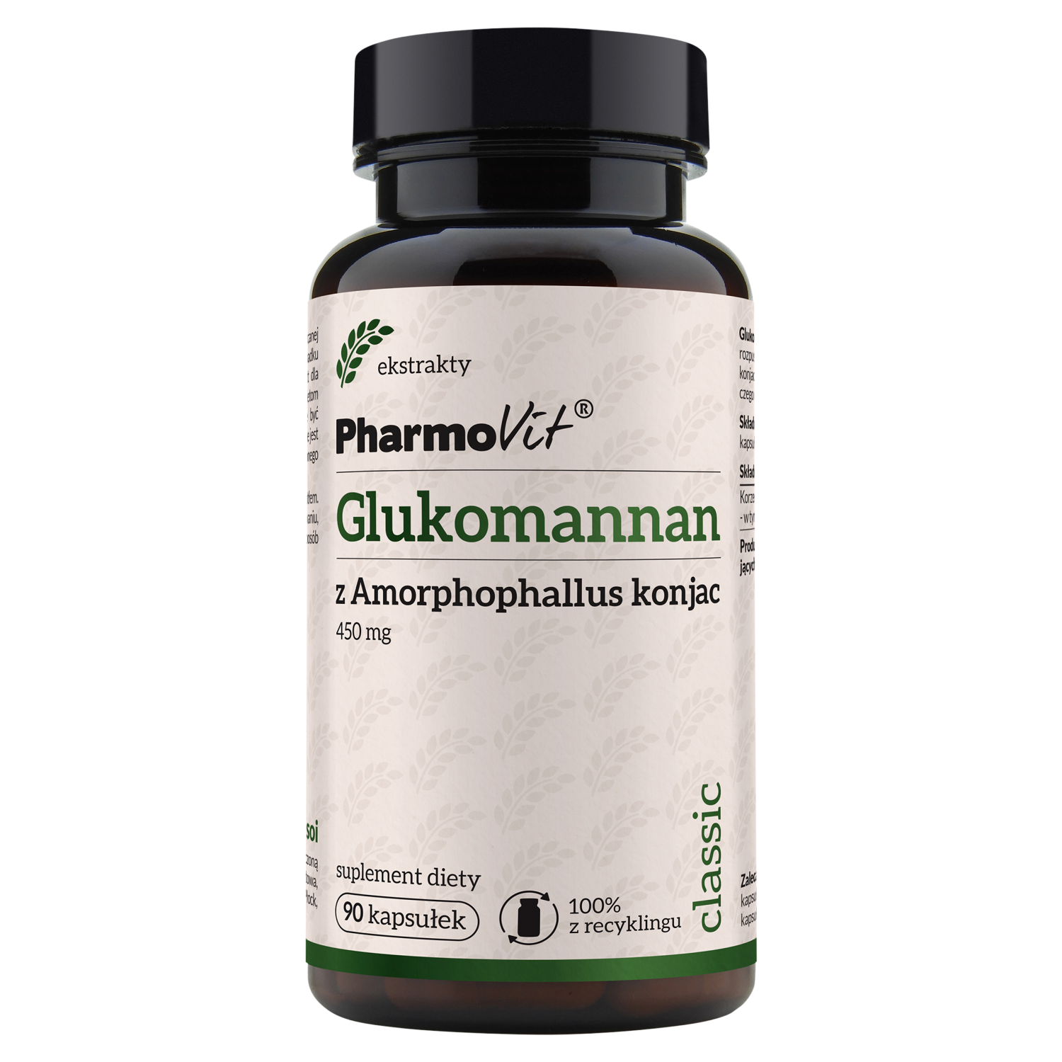 Pharmovit Glukomannaani 450 mg