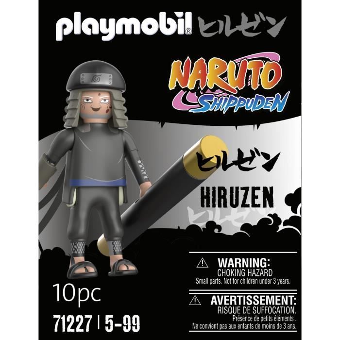 PLAYMOBIL 71227 Hiruzen - Naruto Shippuden - Dès 5 ans