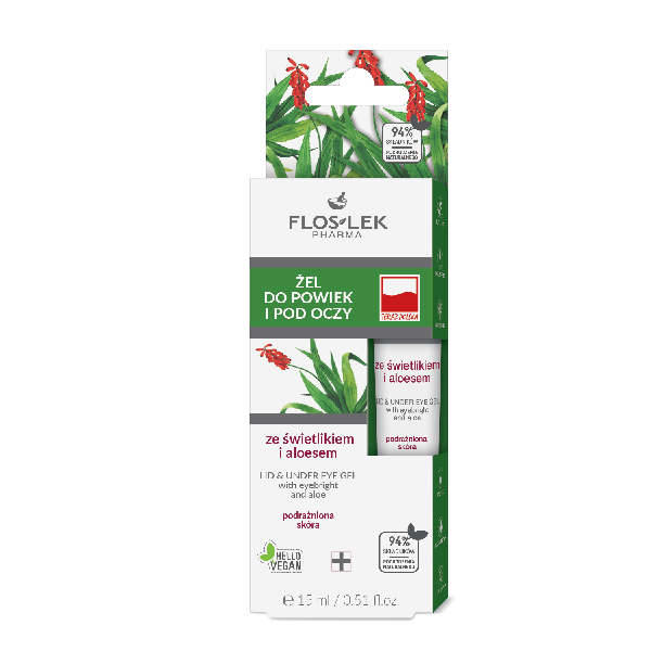 Gel contour des yeux et paupières Floslek 15 ml