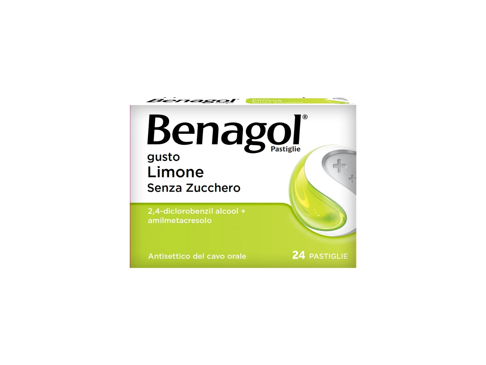 BENAGOL Benagol Citroen suikervrij 24 tabletten oraal antisepticum