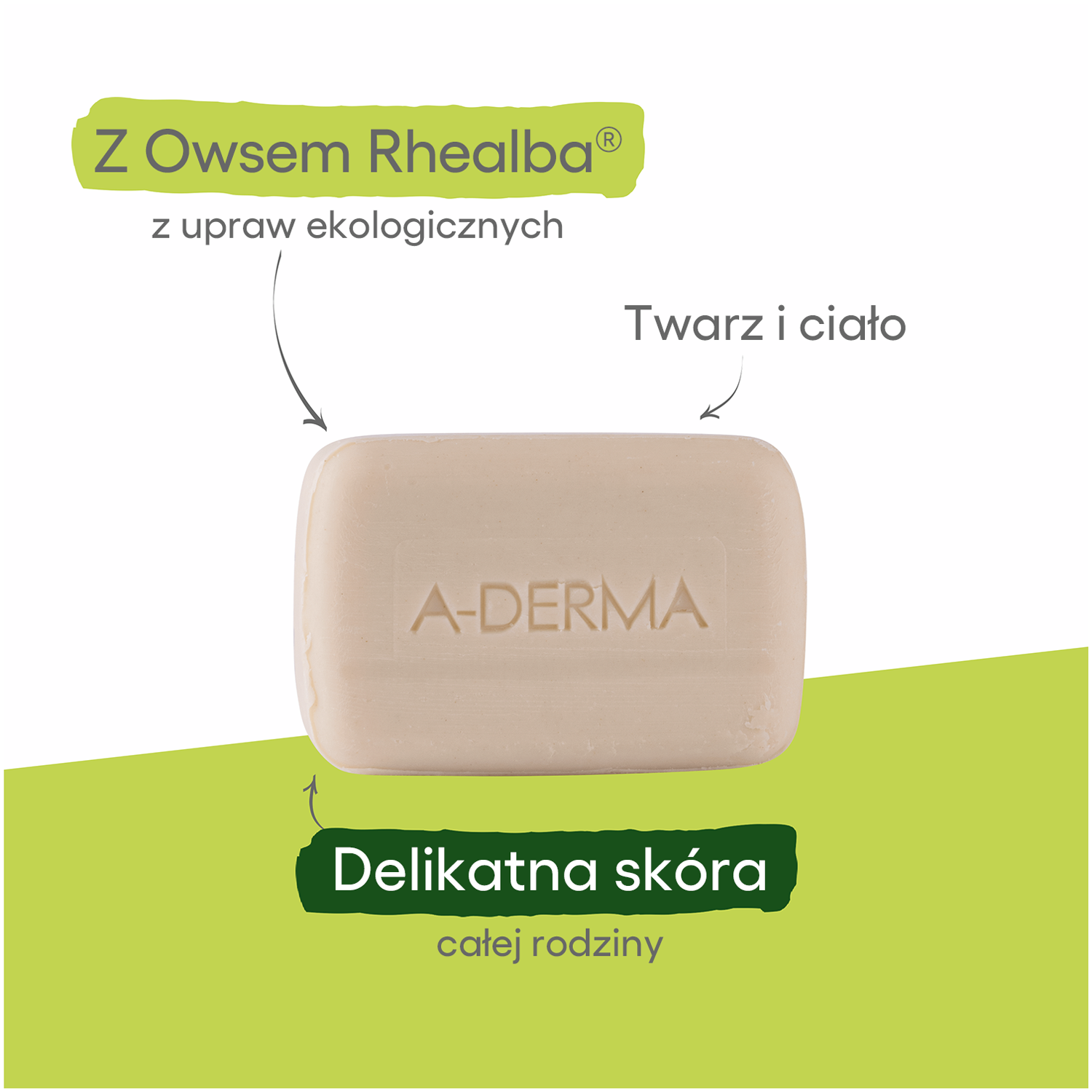 Cubo dermatologico A-Derma 100 g