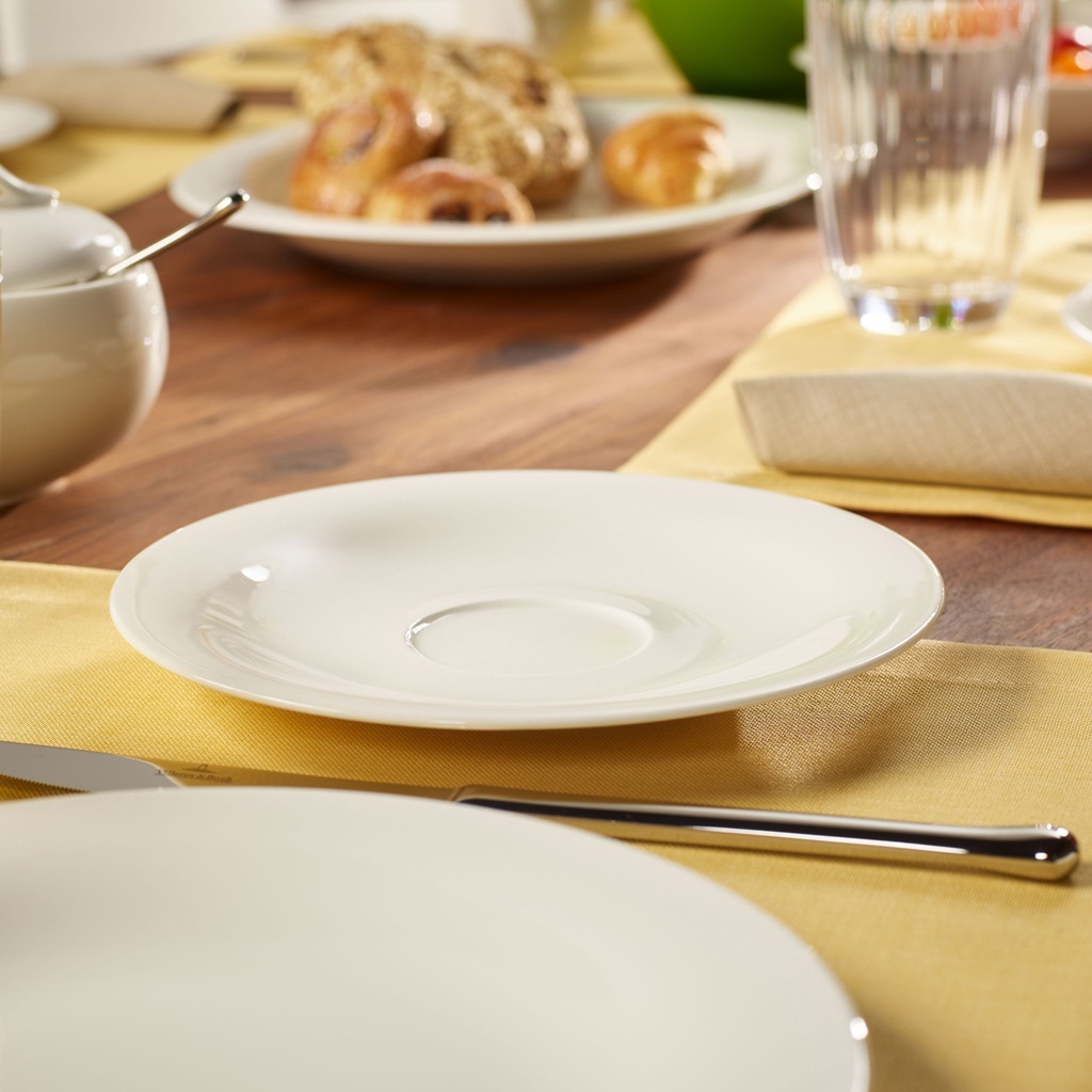 Villeroy & Boch brokastu krūze un apakštase, New Cottage Basic - 1 gab.