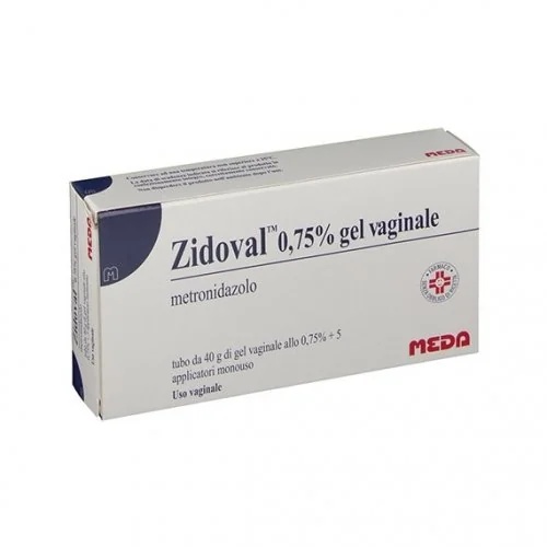 Gel vaginal Zidoval 0,75 % 40 g + 5 applicateurs Métronidazole