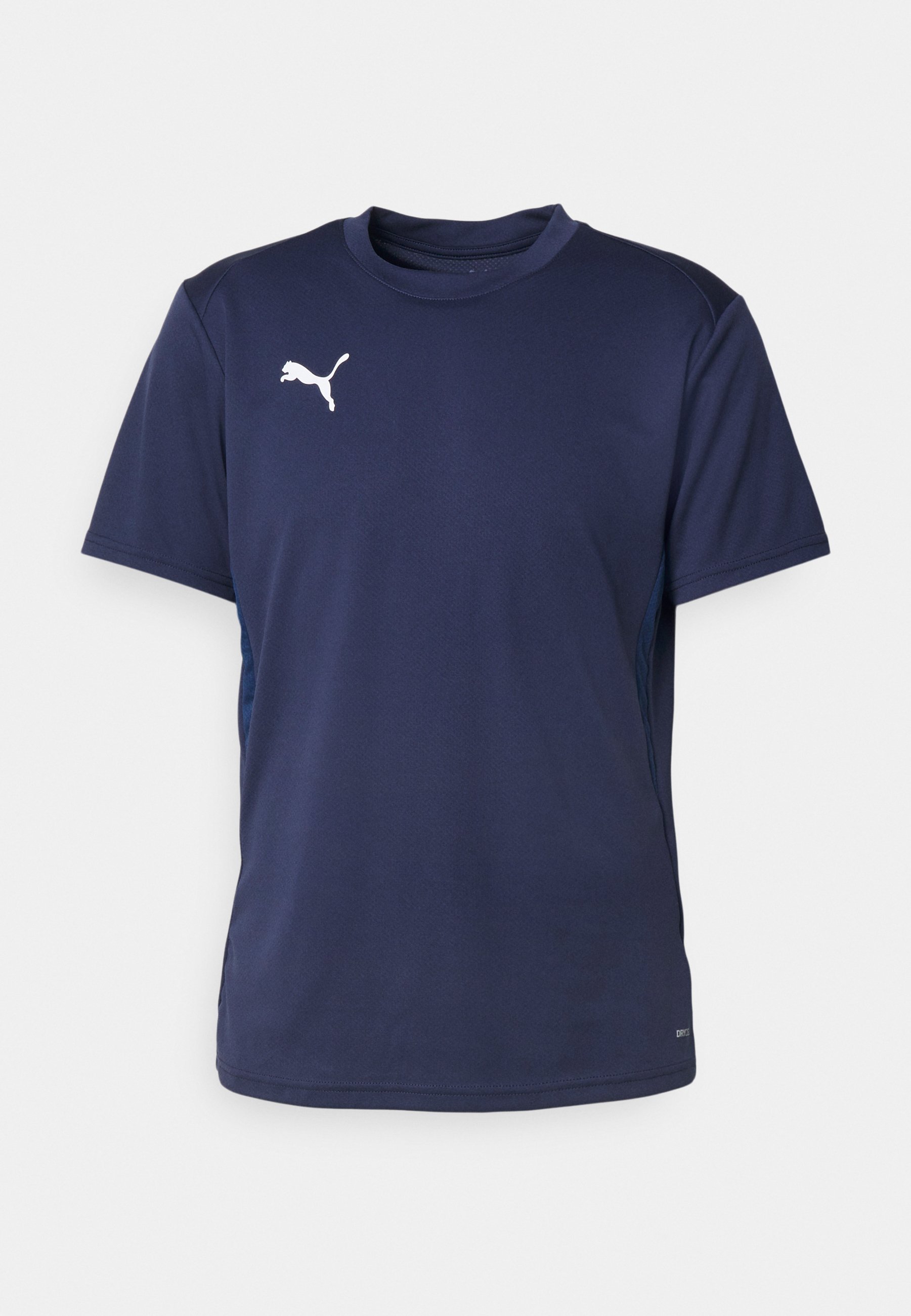 Puma TEAMGOAL - T-shirt sportiva - blu navy/bianco/blu persiano