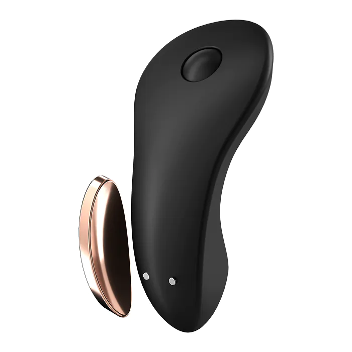 Satisfyer Masażer Little Secret Connect App Black